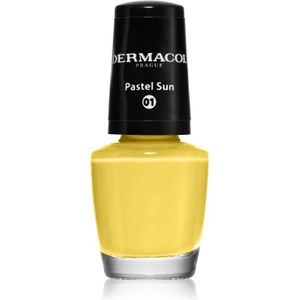 Dermacol Mini Nagellak Tint 01 Pastel Sun 5 ml