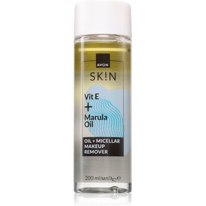 Avon Sk!n Vit E + Marula Oil Twee-Fasen Make-up Remover 200 ml