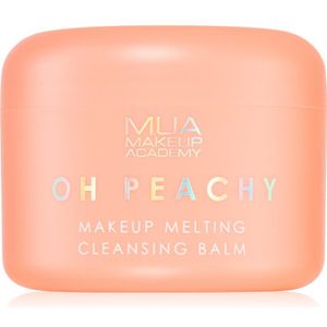 MUA Makeup Academy Oh Peachy reinigingsbalsem met olie met Perzik Geur 70 g