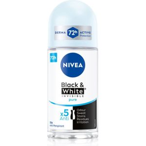 NIVEA - Invisible Black & White Pure - Antitranspirant - 50 ml