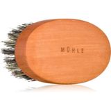 Mühle Beard Brush Pear Wood Baardbostel van perenhout 9 cm x 5 cm x 3,5 cm 1 st