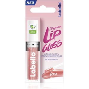 Labello Lip Gloss Verzorgende Olie  voor Lippen Tint  Rosé 5.5 ml
