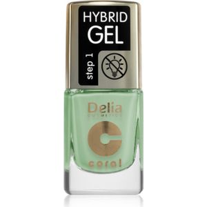Delia Cosmetics Coral Nail Enamel Hybrid Gel Gel Nagellak Tint 138 11 ml