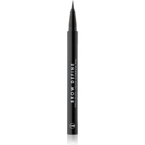 MUA Makeup Academy - Brow Define - Wenkbrauw Pen - Zwart - 0.5 ml