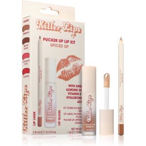 Killer Lips Pucker Up Lip Kit set voor Lippen Spiced Up