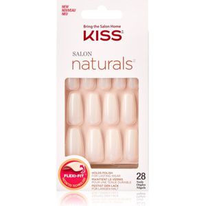 KISS Salon Natural Walk On Air - Kunstnagels - 28 Stuks