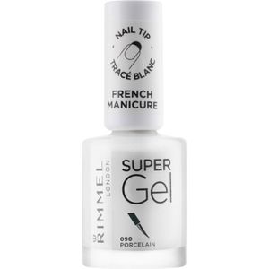 Rimmel Super Gel Step 1 Nagellak voor French Manicure Tint 090 Porcelain 12 ml