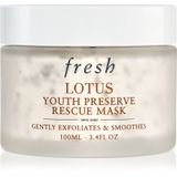 fresh Lotus Youth Preserve Rescue Mask Exfoliërende Masker tegen Veroudering 100 ml