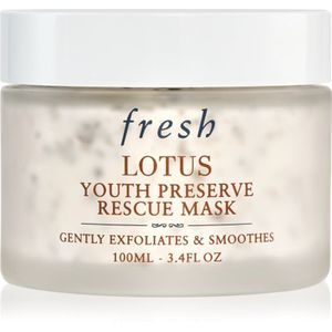 fresh Lotus Youth Preserve Rescue Mask Exfoliërende Masker tegen Veroudering 100 ml
