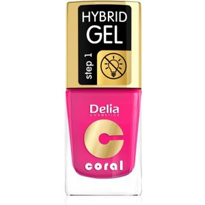 Delia Cosmetics Coral Nail Enamel Hybrid Gel Gel Nagellak Tint 03 11 ml