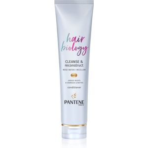Pantene - Hair Biology Cleanse & Reconstruct Conditioner - 160 ml - Voor Vet Haar