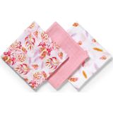 BabyOno Take Care Natural Bamboo Diapers stoffen luiers Old Pink 3 st