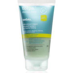 Tołpa Dermo Face Sebio - Reinigende Peeling Gel - 150 ml - Veganistisch