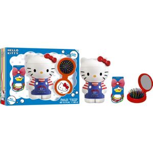 Hello Kitty - Haar Gift Set - Kinderdouchegel - 400 ml - Inclusief Haarkam en Spiegeltje
