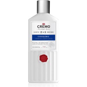 Cremo Citrus & Mint Leaf 2in1 Cooling Shampoo Stimulerende en Verfrissende Shampoo 2 in 1  473 ml