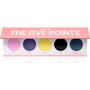 Miyo - The Five Points - Oogschaduw Palette - Tint 26 - Make It Funky - 1 st