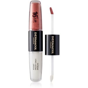 Dermacol 16H Lip Colour Langaanhoudende lippenstift en lipgloss Tint 5 2x4 ml