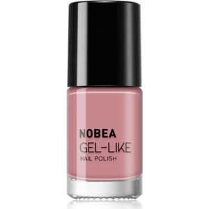 NOBEA - Day-to-Day Gel-like Nail Polish - Tint Timid Pink - 6 ml