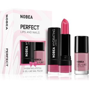 NOBEA - Day-to-Day - Nagellak en Hydraterende Lippenstift Set - 6 ml en 4.5 g