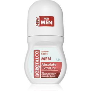 Borotalco MEN Dry Deodorant roller 72h geuren Amber 50 ml