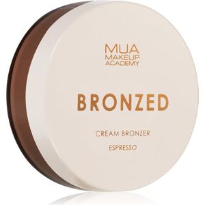 MUA Makeup Academy - Bronzed - Crèmige Bronzer - Tint Espresso - 14 gr