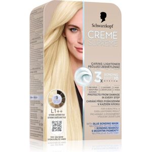 Schwarzkopf - Creme Supreme - Permanente Haarkleuring - L1++ Extreme Lightener Plus - 60 ml