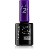 Rimmel London Super Gel Nagellak Stap 2 Top Coat - 00 Transparant