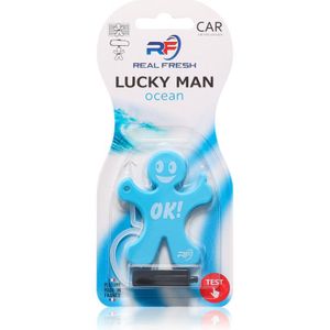 Real Fresh Lucky Man Ocean auto luchtverfrisser 1 st