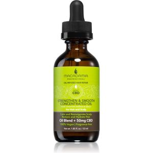 Macadamia Natural Oil Strengthen & Smooth Herstellende Olie met Detoxerende Werking voor Hoofdhuid en Haarworstels 53 ml