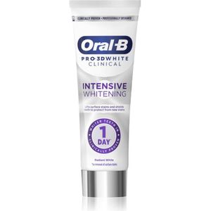 Oral B - Pro-3D White - Tandpasta - Radiant White - 75 ml - Intensief Witteren