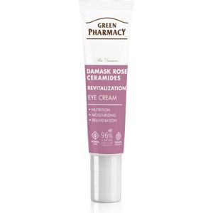 Green Pharmacy - Damask Rose & Ceramides - Oogcrème - 15 ml - Veganistisch
