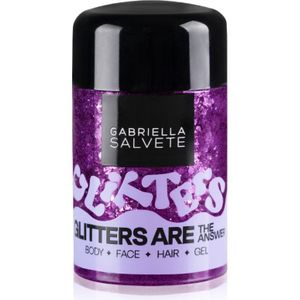 Gabriella Salvete - Festival Headliners - Glitter voor Gezicht en Lichaam - Tint Violet - 10 ml