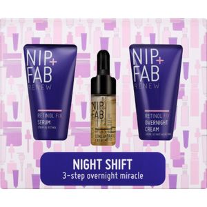 NIP+FAB - Retinol Fix Night Shift - Gezichtsverzorging - 3 St.