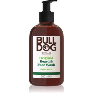 Bulldog - Original Beard & Face Wash - Reinigingsgel - 300 ml - Huidverzorging voor Mannen