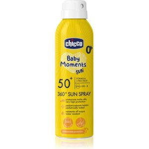 Chicco - Baby Moments Sun - Beschermende Spray - 150 ml - Zonneproducten voor Kinderen