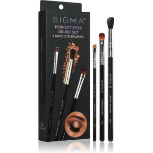 Sigma Beauty Brush Set Perfect Eyes Penselen Set voor ogen en wenkbrauwen