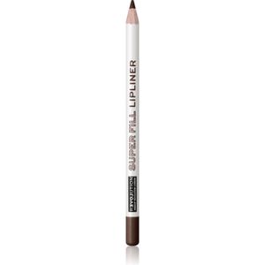 Revolution - Relove Super Fill Contour Lippotlood - Tint Wonder - Bruin - 1 gr
