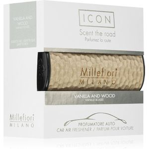Millefiori Icon Vanilla & Wood auto luchtverfrisser IV. 1 st