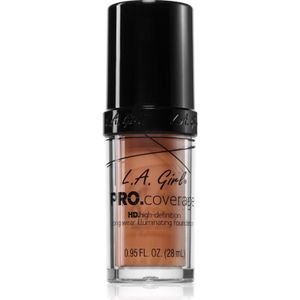 L.A. Girl Cosmetics PRO. Coverage Verhelderende Vloeibare Make-up Tint Soft Honey 28 ml