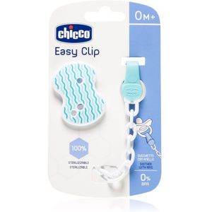 Chicco Easy Clip fopspeenketting 0m+ Blue 1 st