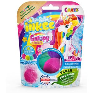 Inkee - Galupy Badbom - Kauwgomgeur - 4 Stuks