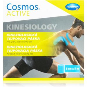 Hartmann Cosmos Active Kinesiology flexibele tape voor Spieren en Gewrichten Tint Blue 1 st