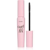 ETUDE Curl Fix Mascara Waterproef Mascara voor Volume en Gekrulde Wimpers Tint 03 Gray brown 8 g