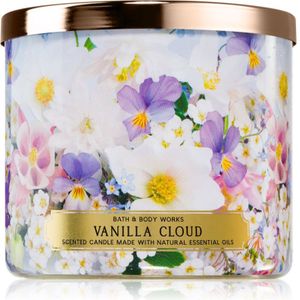 Bath & Body Works Vanilla Clouds geurkaars 411 g