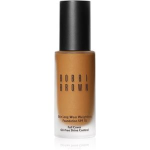 Bobbi Brown Skin Long-Wear Weightless Foundation Langaanhoudende Make-up SPF 15 Tint Warm Honey (W-066) 30 ml