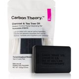 Carbon Theory Charcoal & Tea Tree Oil reinigende baardzeep voor Kalmering van de Huid 100 gr