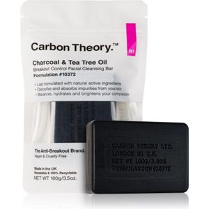 Carbon Theory - Charcoal & Tea Tree Oil - Reinigende Baardzeep - 100 gr