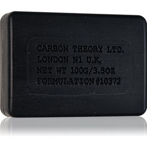 Carbon Theory Charcoal & Tea Tree Oil reinigende baardzeep voor Kalmering van de Huid 100 gr