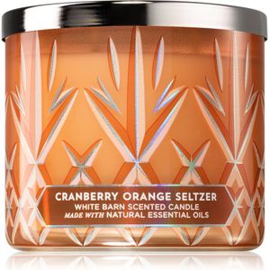 Bath & Body Works Cranberry Orange Seltzer geurkaars 411 gr