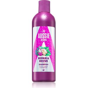 Aussie - SOS Repair & Revive - Voedende Shampoo - 300 ml - Voor Gestrest Haar
